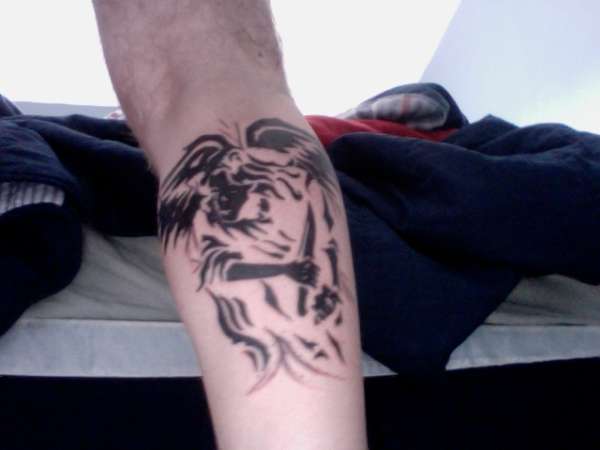 american nightmare logo tattoo