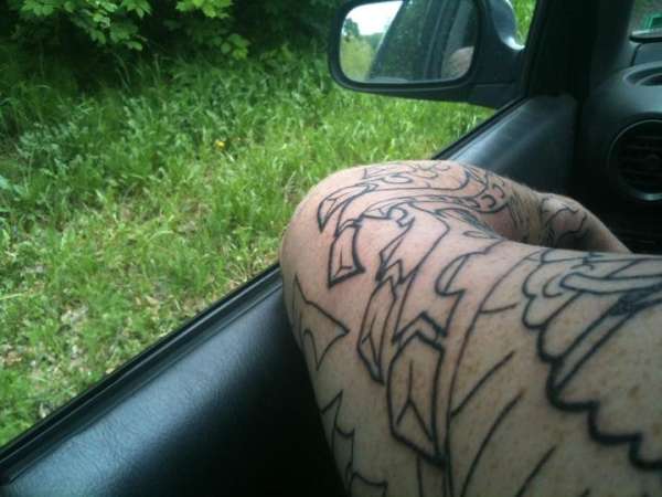 biomech sleeve#2 tattoo