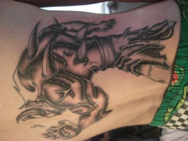 cartoon tattoo