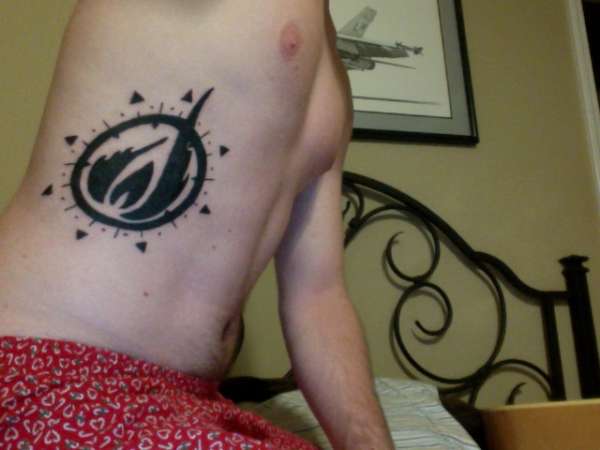 chaos-inflames comes clarity tattoo