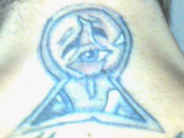 clown peeper tattoo