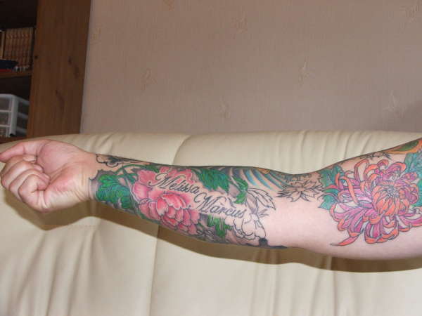continuation of sleeve tattoo