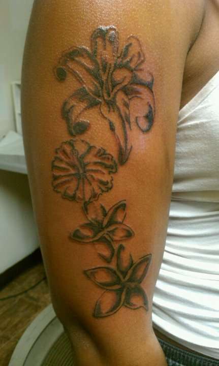 flowers tattoo