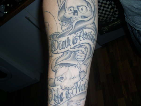 grim reaper tattoo