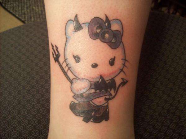 hello kitty tattoo