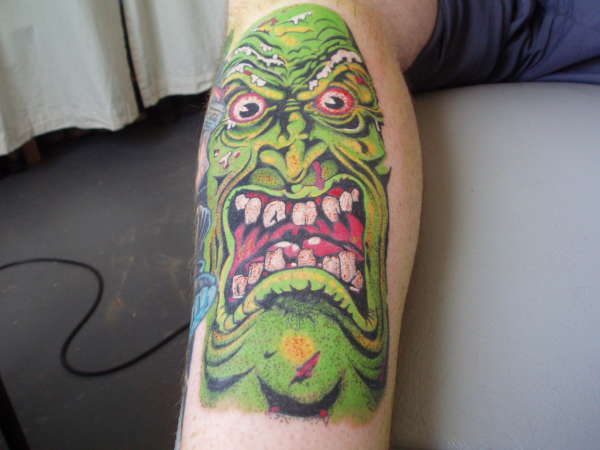 Green Meanie tattoo