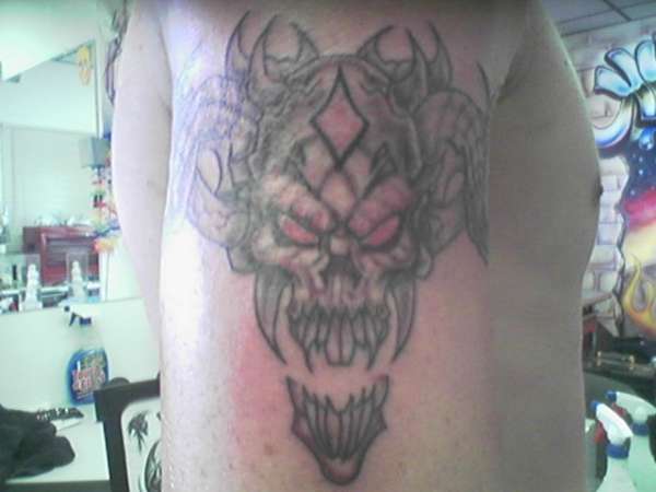 SKULL BAND tattoo