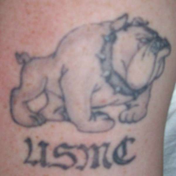 U.S.M.C tattoo