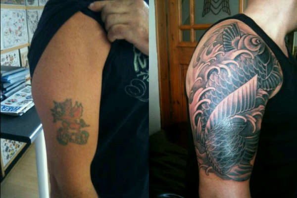koi tattoo