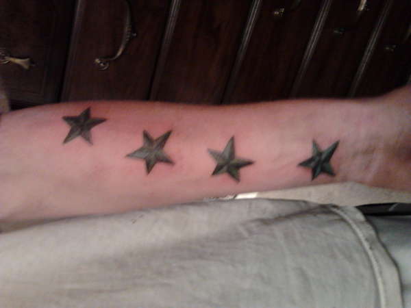 nautical stars tattoo