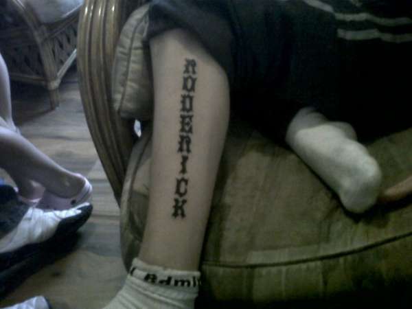 roderick tattoo