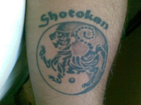 shotokan tiger tattoo