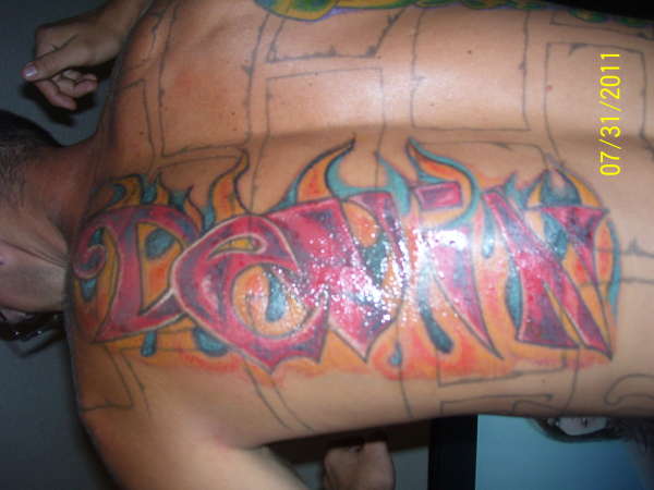 youngest son devin tattoo