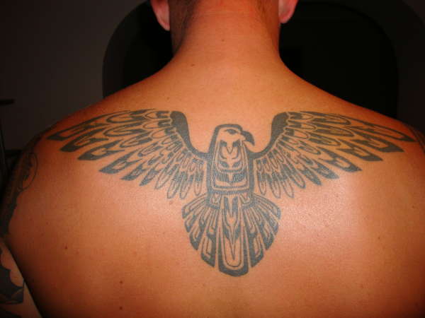 Aztec Eagle tattoo