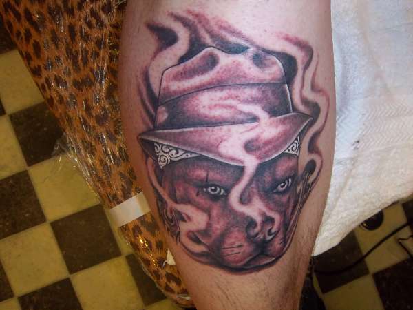 Gangster Pit tattoo