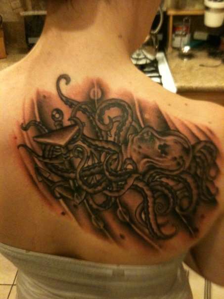 Kraken tattoo