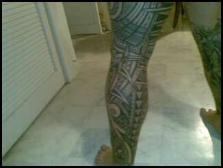Pacific Leg tattoo