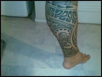Pacific Leg tattoo