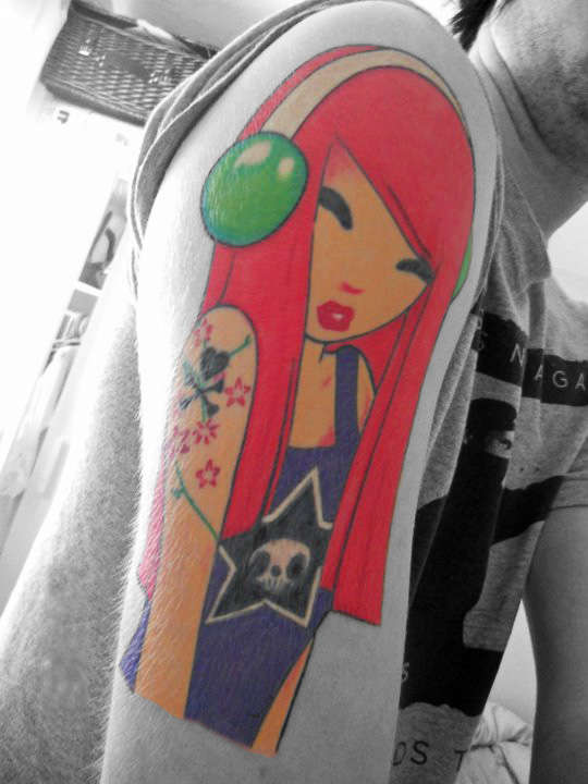 TokiDoki tattoo