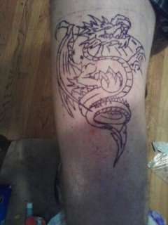dragon tattoo
