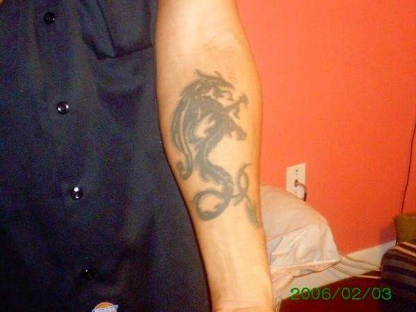 dragon tattoo