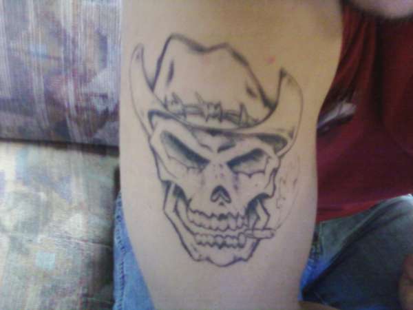 from cradle to grave cowboy till i die tattoo
