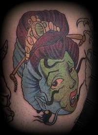 geisha tattoo