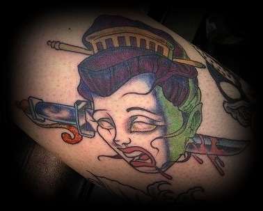 geisha tattoo