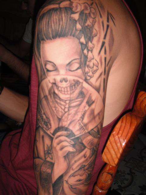 geisha tattoo