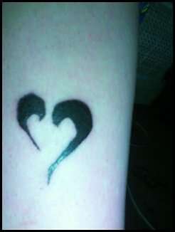 heart  <3 picture 2 tattoo