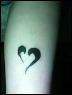 heart  <3 tattoo