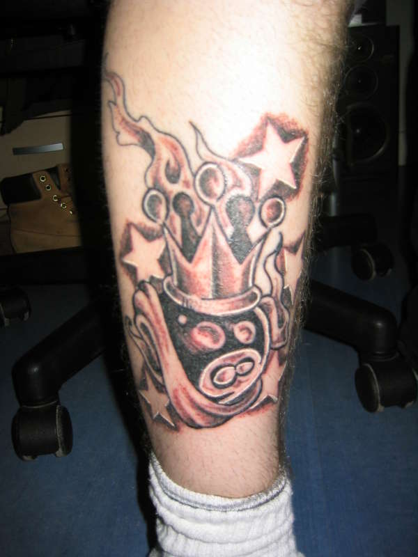 My 8 ball tattoo