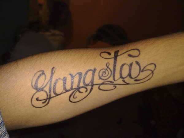 made by a pen by me tattoo