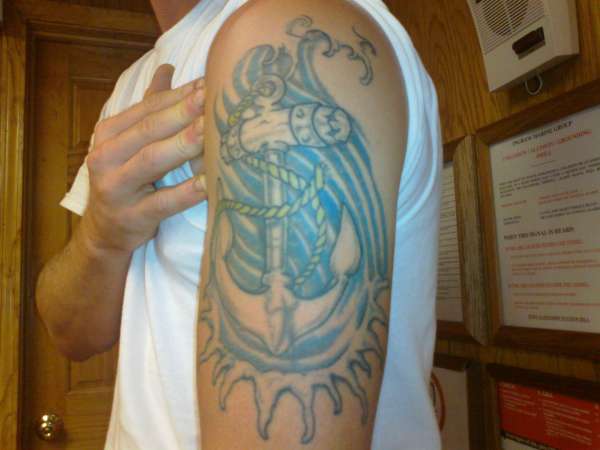 my anchor tattoo. tattoo