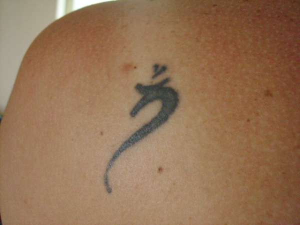 my left sholder tattoo