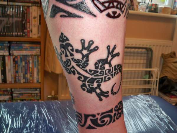 polynesian leg peice (3) tattoo