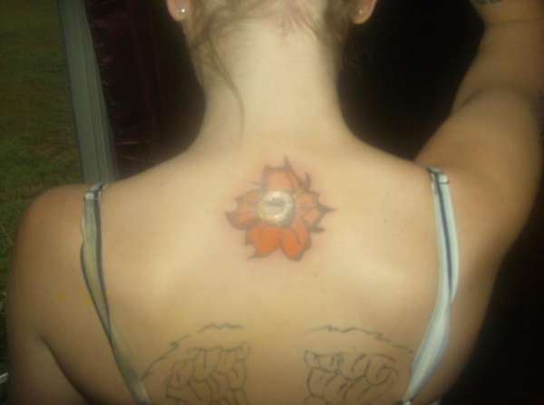 pretty flower tattoo