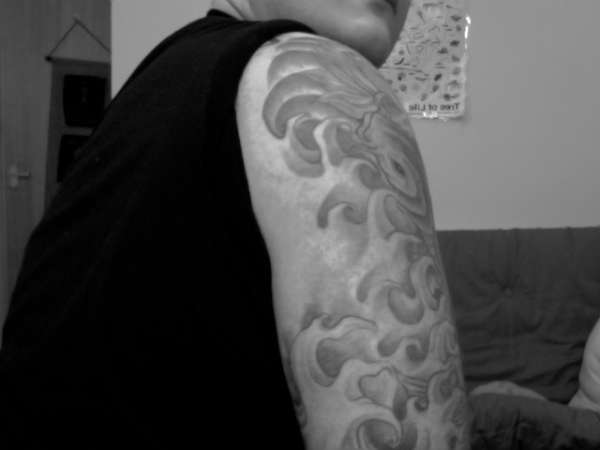 Buddha sleeve tattoo