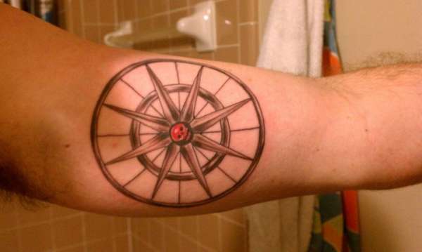 Compass Rose tattoo