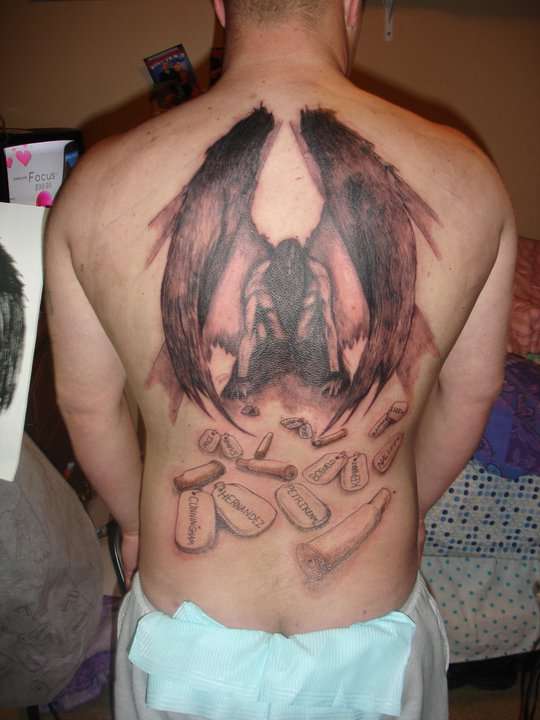 Fallen Soliders tattoo