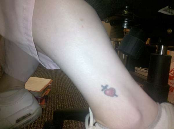 Heart & Cross tattoo