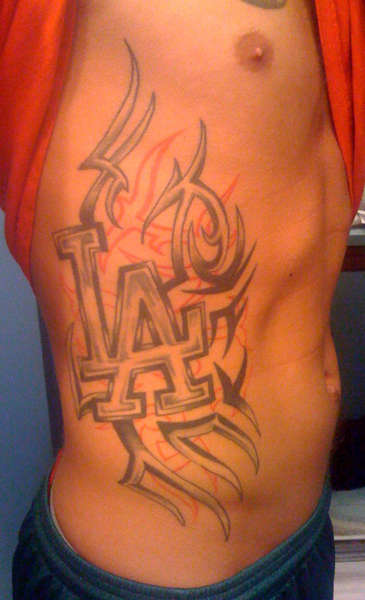 LA Tribal tattoo