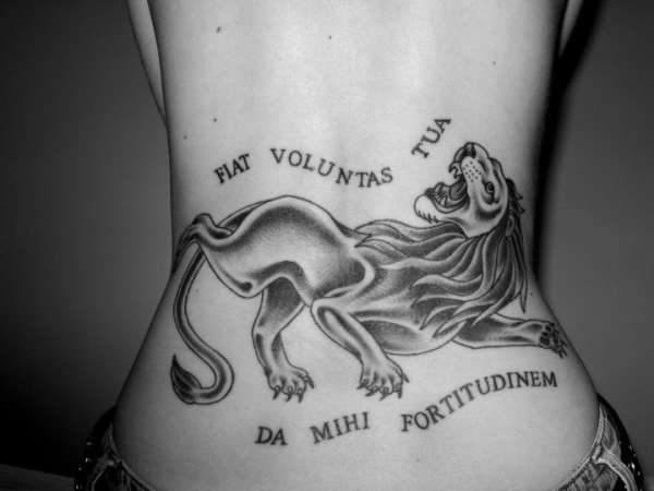 Lion Of God tattoo