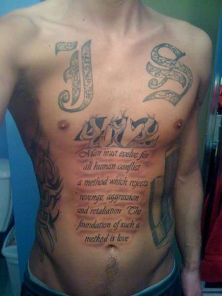 MLK Jr Quote tattoo