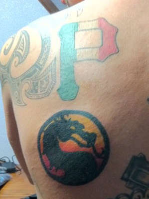 Mortal Kombat tattoo