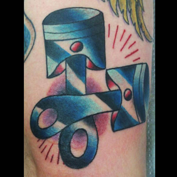 Pistons tattoo