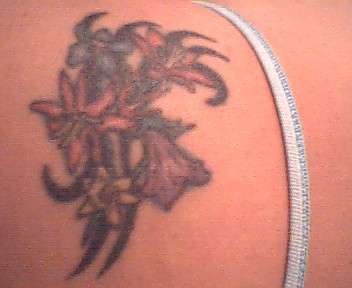 Moms Flowers tattoo