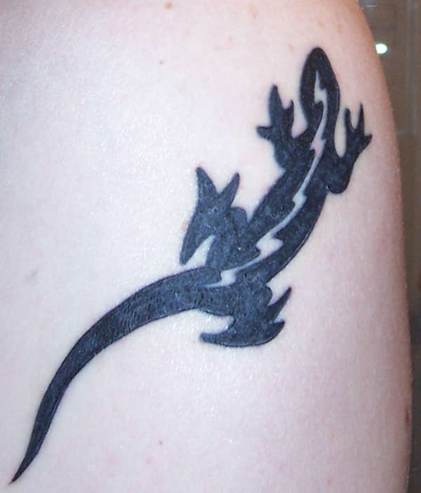 Lizard tattoo