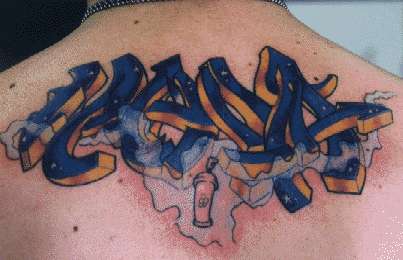 grafiti tattoo