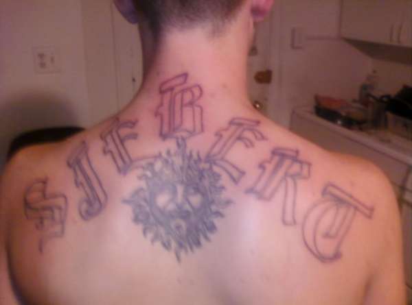 my back tattoo
